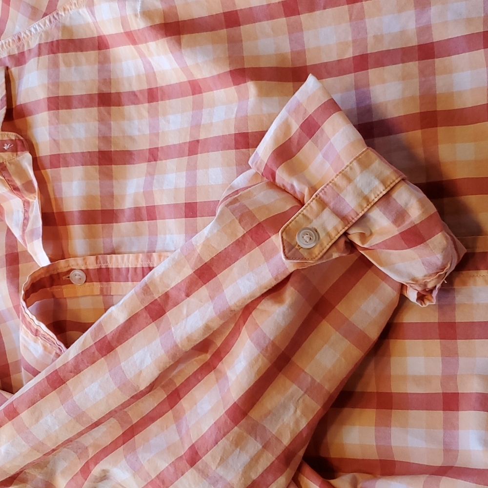 Pendleton Cotton Plaid Button Up Long Sleeve Shir… - image 8